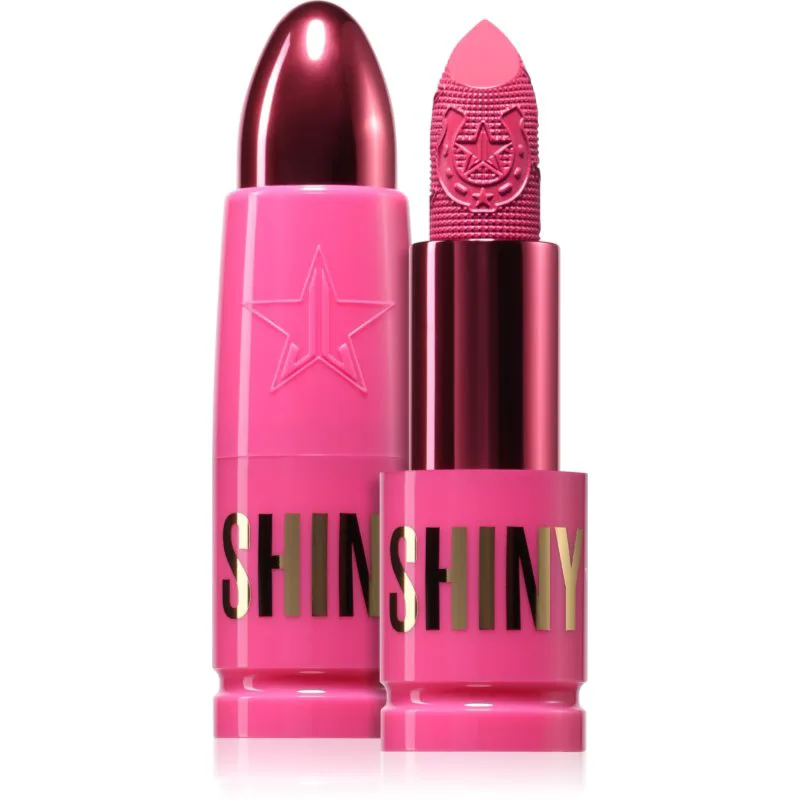Jeffree Star Cosmetics Shiny Trap Lipstick Κρεμώδες κραγιόν με σατέν φινίρισμα απόχρωση Cotton Candy Queen 3 γρ