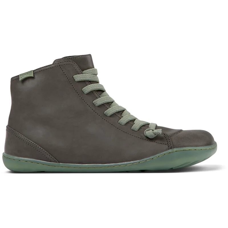 CAMPER Peu - Μποτάκια Για Γυναικεία - Γκρι, Μέγεθος 35, Smooth leather