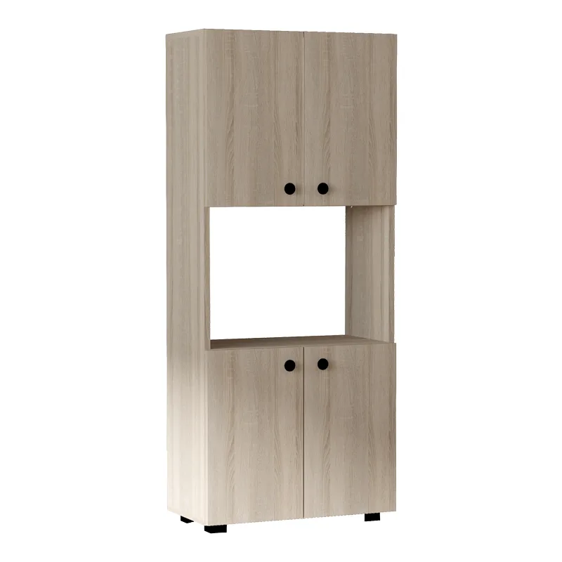 Ντουλάπα κουζίνας Guzel pakoworld σε sonoma απόχρωση 60x31.4x140εκ - PAKO WORLD - 120-000479