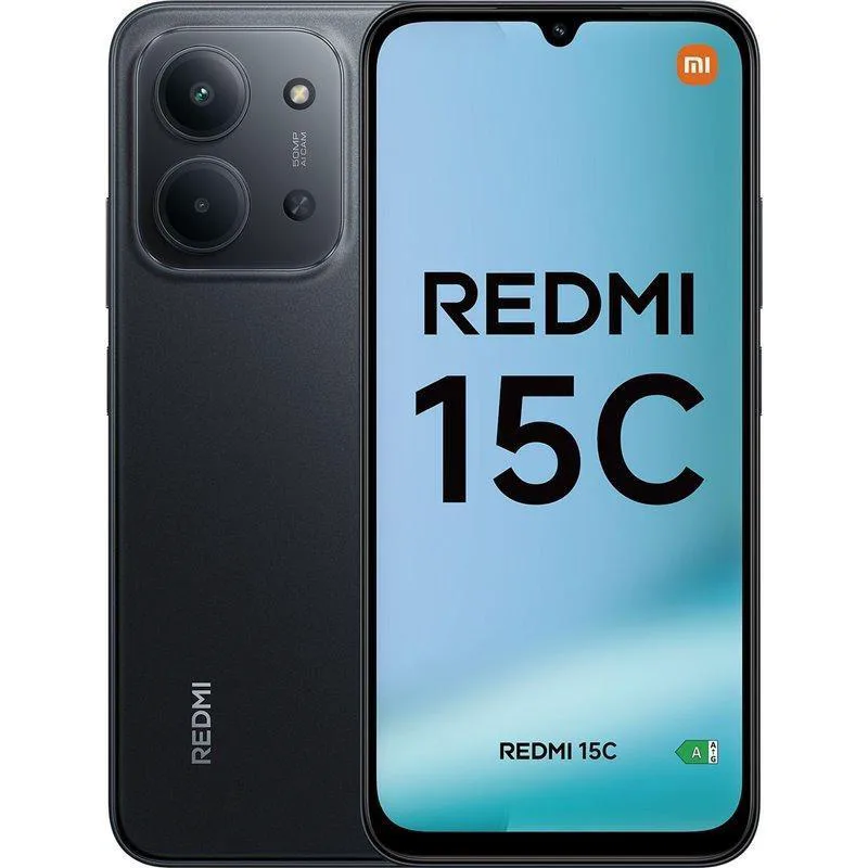 Xiaomi Redmi 15c 4+128GB 6.9" 4G Midnight Black DS Wind3