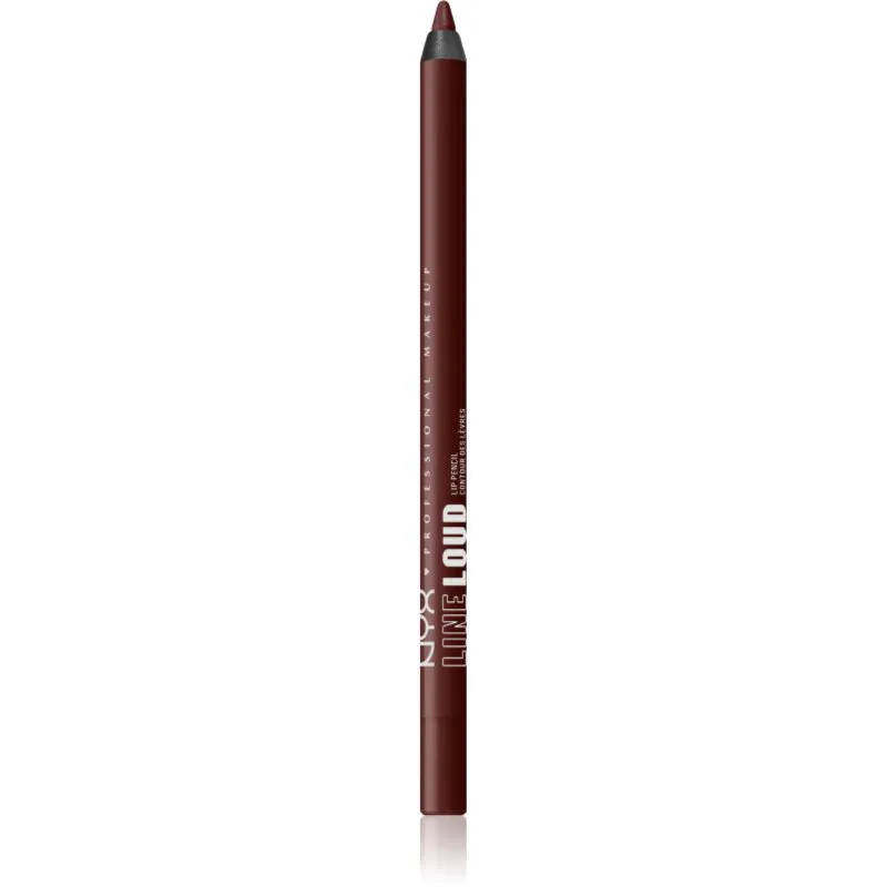 NYX Professional Makeup Line Loud Vegan μολύβι περιγράμματος για τα χείλη με ματ αποτελέσματα απόχρωση 34 - Make A Statement 1,2 γρ