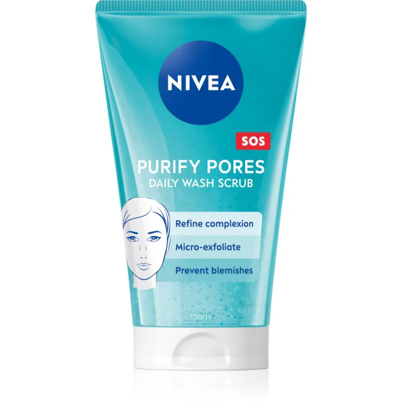 Nivea Clean Deeper τζελ για βαθύ καθαρισμό 150 ml