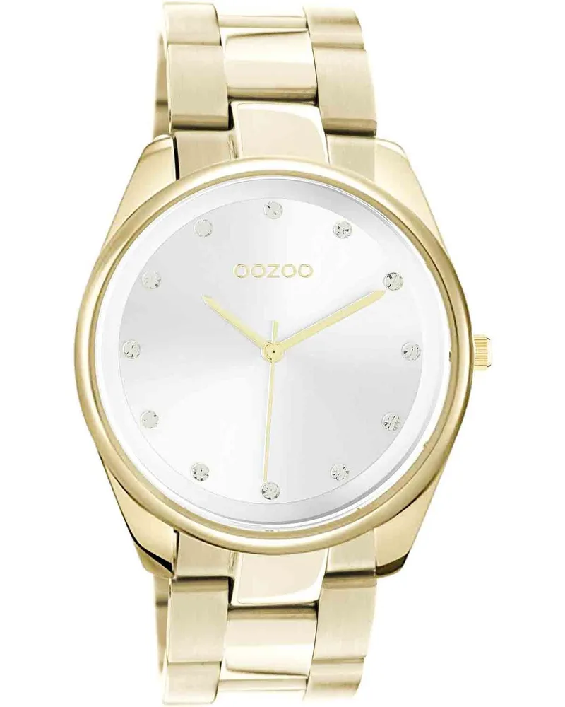 OOZOO Timepieces - C10962, Χρυσό case with Stainless Steel Bracelet