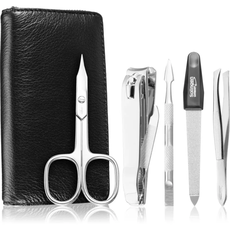 DuKaS Premium Line Solingen 1693 σετ μανικιούρ + δερμάτινη θήκη για άντρες