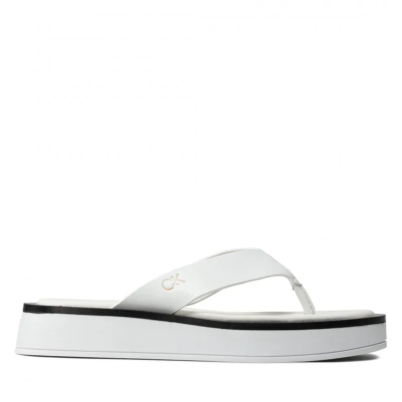 Γυναικείες Παντόφλες Calvin Klein HW0HW000696 YAF Λευκό