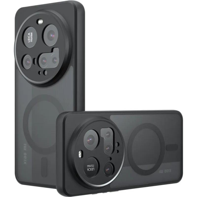 Θήκη Xiaomi 15 Ultra Techsuit PureFrost Σκληρή Ημιδιάφανη με MagSafe - Frosted Black (5949419320529)