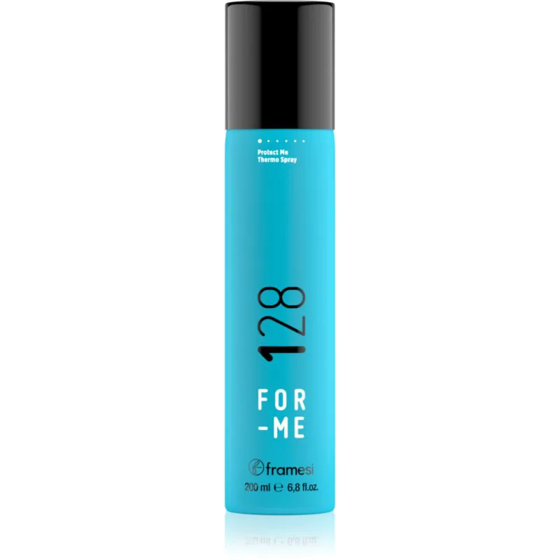Framesi For-Me Thermo Spray 128 θερμοπροστατευτικό σπρέι για επεξεργασία με σίδερο ή ψαλίδι μαλλιών 200 ml