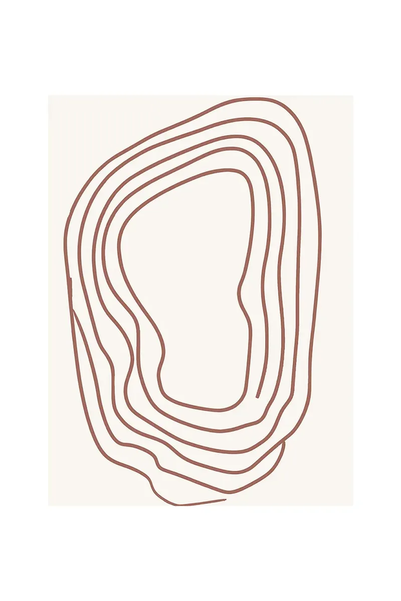 Έργο τέχνης σε ακρυλικό γυαλί a.i art HARTMAN Geometric Abs