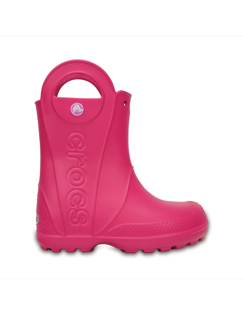Crocs Παιδικές Γαλότσες Handle It Φούξια 12803-6x0
