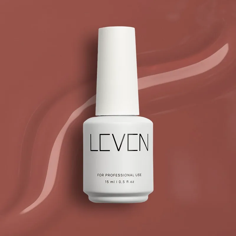 Leven | Ημιμόνιμο βερνίκι 15ml no. 340 Couture