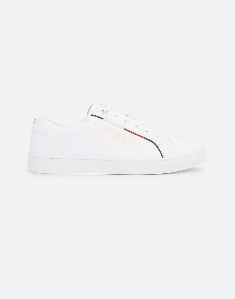 TOMMY HILFIGER TOMMY HILFIGER SIGNATURE SNEAKER FW0FW06322-YBR White