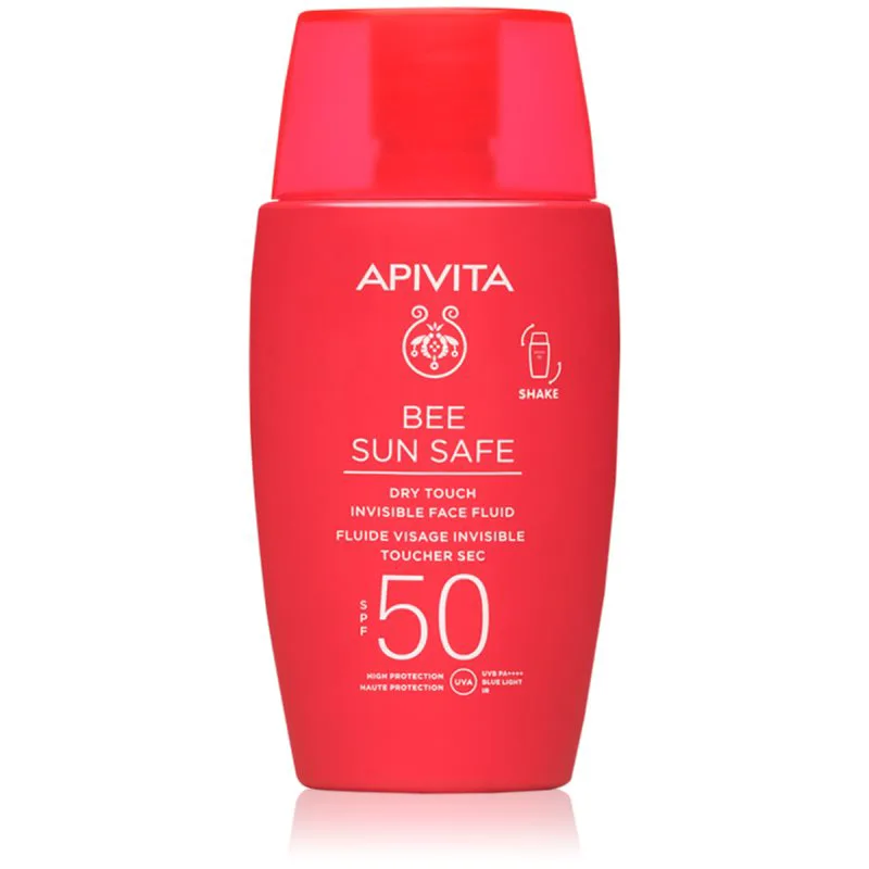 Apivita Bee Sun Safe Dry Touch Face Fluid SPF50 προστετυτικό υγρό SPF 50+ 50 ml