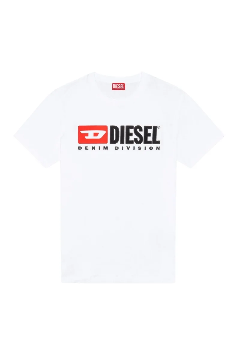 DIESEL Ανδρικό T-Shirt T-BOXT-DIV - ΛΕΥΚΟ-S25A149430GRAI-WHITE
