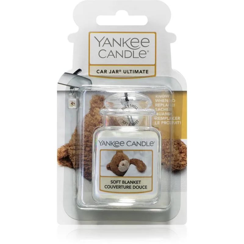 Yankee Candle Soft Blanket άρωμα για αυτοκίνητο κρεμαστή 1 τμχ