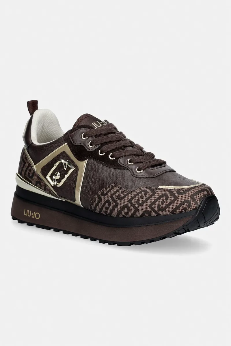 Liu Jo LIU JO MAXI WONDER 01 sneakers γυναικεία δερμάτινα