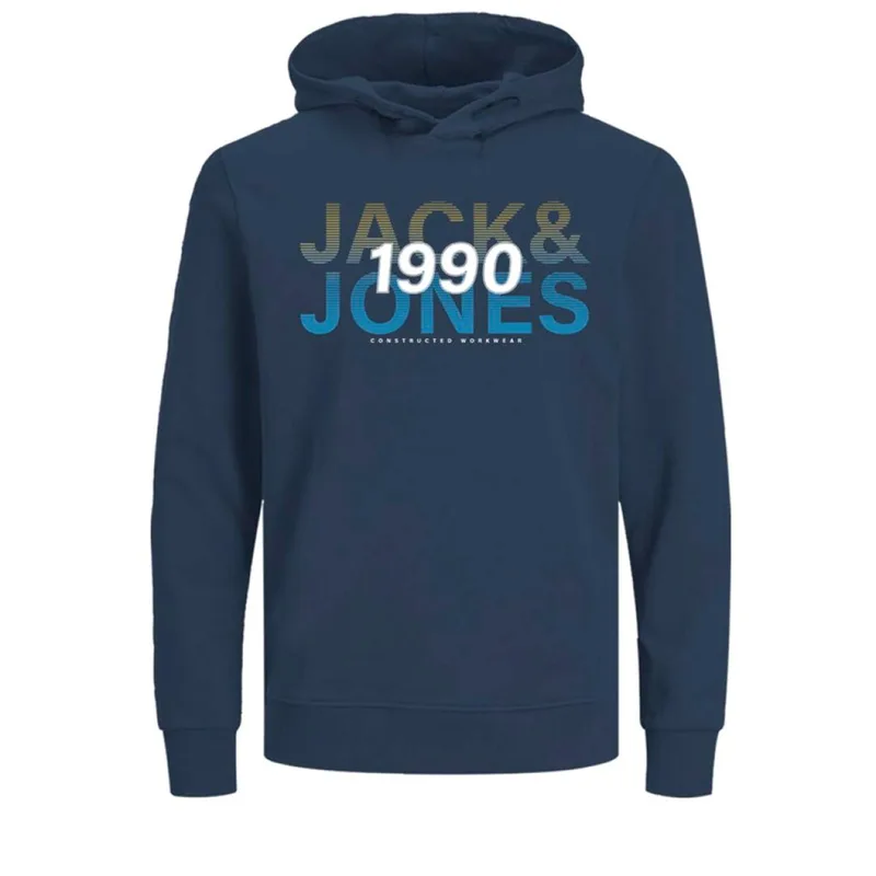 Μπλούζα φούτερ αγόρι JACK & JONES-12198679-NAVY BLAZER