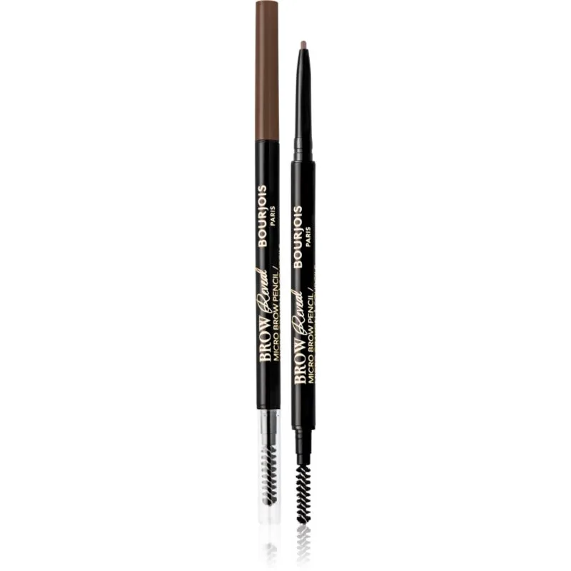 Bourjois Brow Reveal ακριβής μολύβι για τα φρύδια με βούρτσα απόχρωση 002 Soft Brown 0,09 γρ