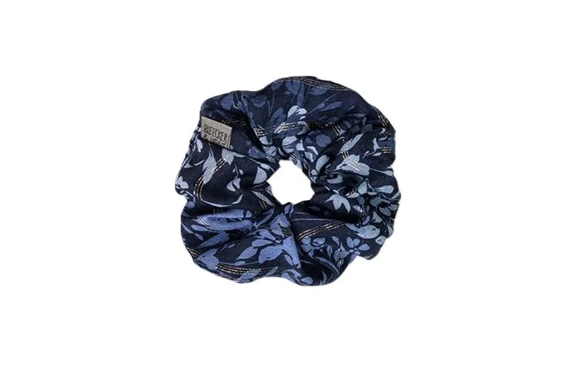 Bleecker & Love Dusk Blue Scrunchie