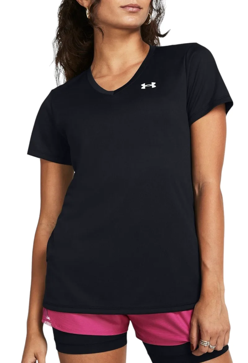 Μπλούζα Κοντομάνικη Under Armour Tech Solid 1384229-001 Γυναικείο