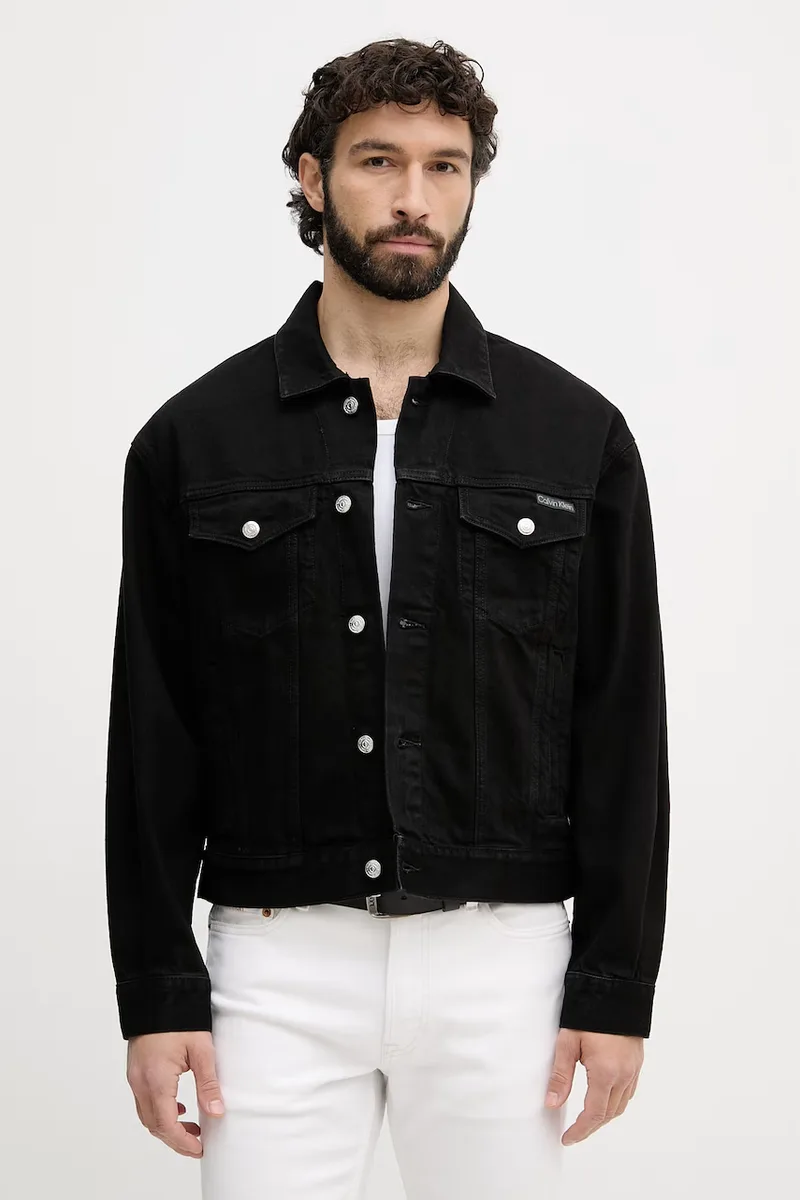 Calvin Klein Jeans μεταβατικό μπουφάν ανδρικό ντένιμ