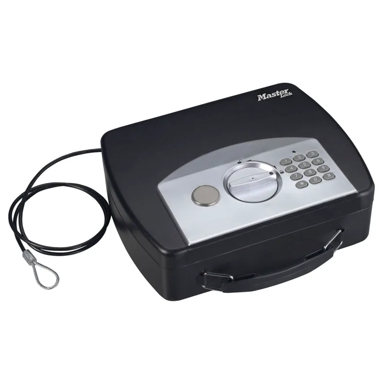 Master Lock Portable Personal Safe P008EML