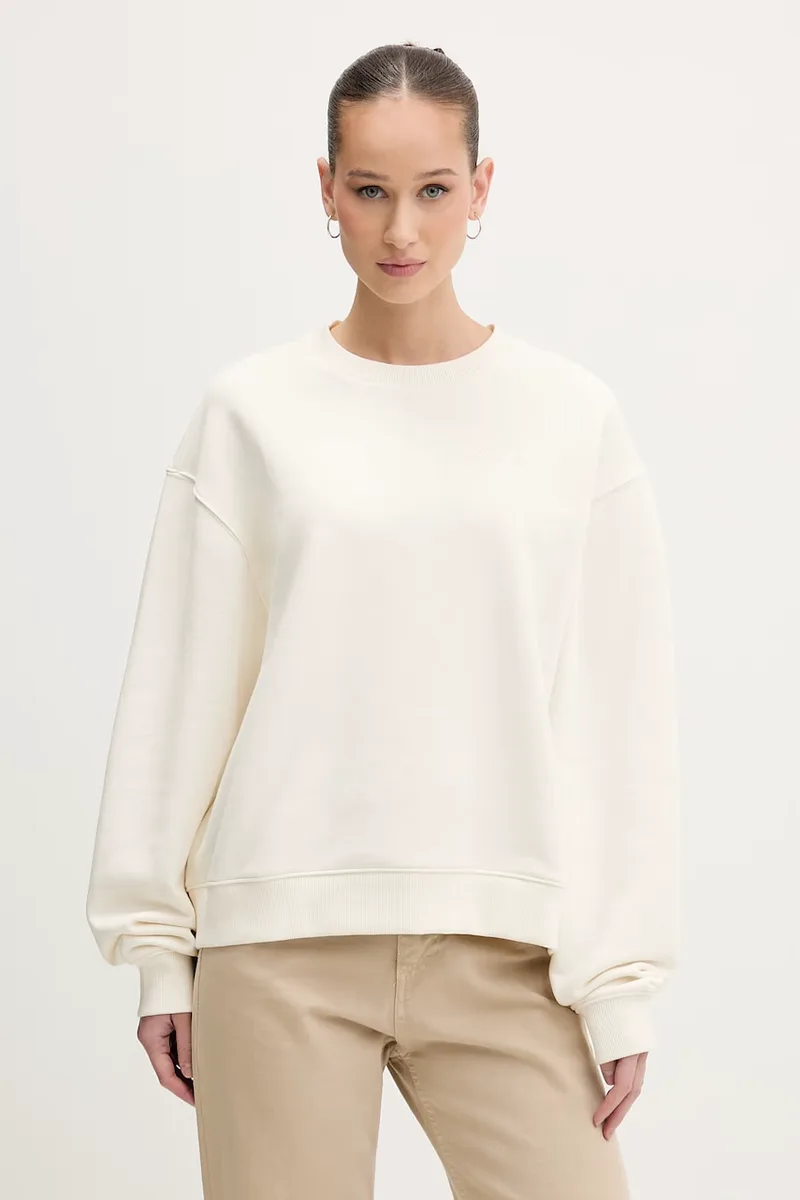 HUGO Μπλούζα oversize Γυναικεία βαμβάκι Deroxina_9