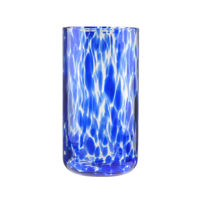 ESTIA ΠΟΤΗΡΙ ΝΕΡΟΥ COLORBURST ΓΥΑΛΙΝΟ 590ml ΜΠΛΕ ΣΕΤ 6ΤΕΜ.