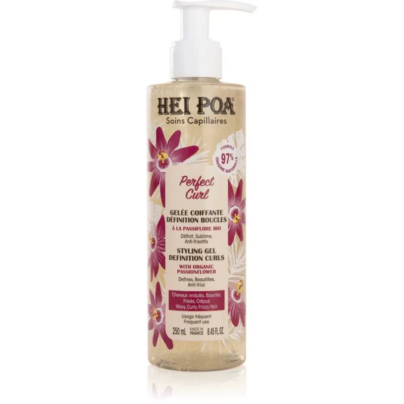 Hei Poa Perfect Curl στάιλινγκ τζελ για σγουρά μαλλιά 250 ml