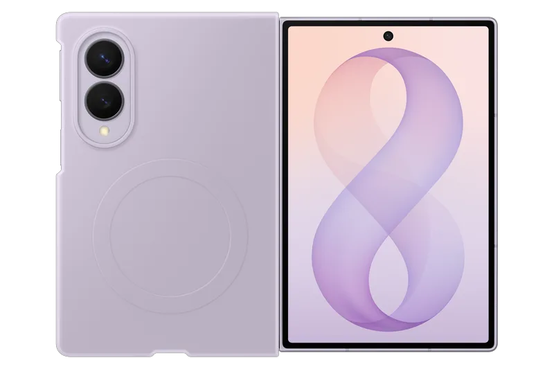 Samsung Galaxy Z Fold8 Silicone Magnet Case - Lavender