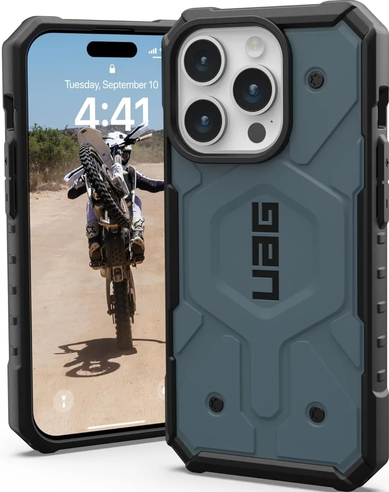 UAG Pathfinder - Ανθεκτική Θήκη MagSafe Apple iPhone 15 Pro - Cloud Blue (114281114151)