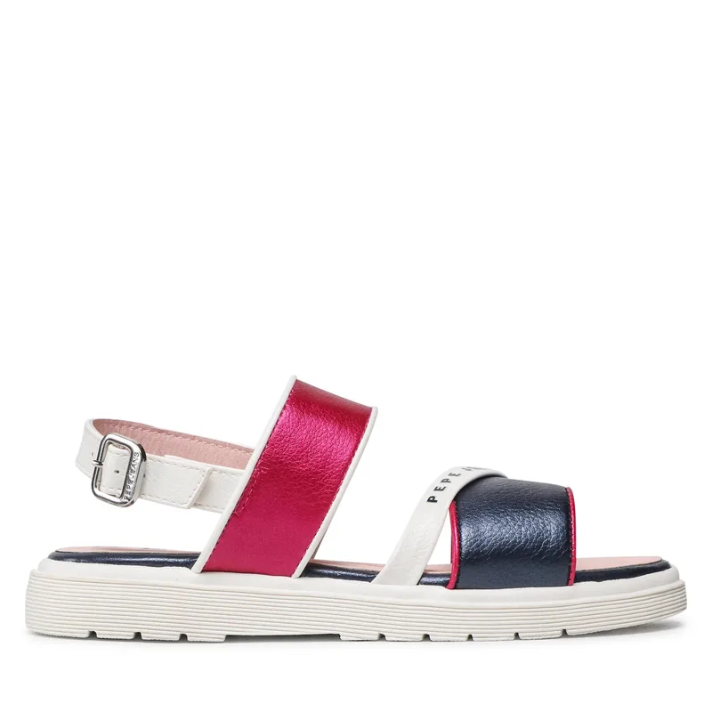 Σανδάλια Pepe Jeans Wendy Logo PGS90183 Ροζ