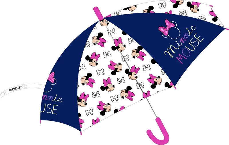 Παιδική Ομπρέλα για Κορίτσι Disney Minnie Χρώματος Μωβ MINNIE UMBRELLA