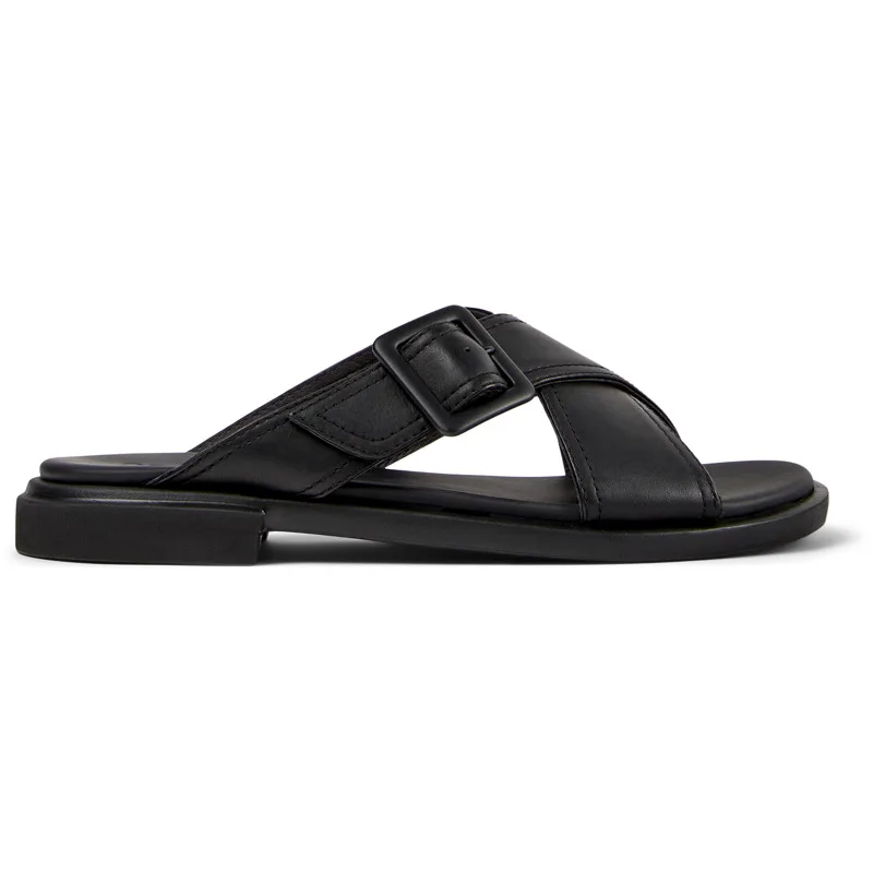 CAMPER Edy - Πέδιλα Για Γυναικεία - Μαύρο, Μέγεθος 41, Smooth leather