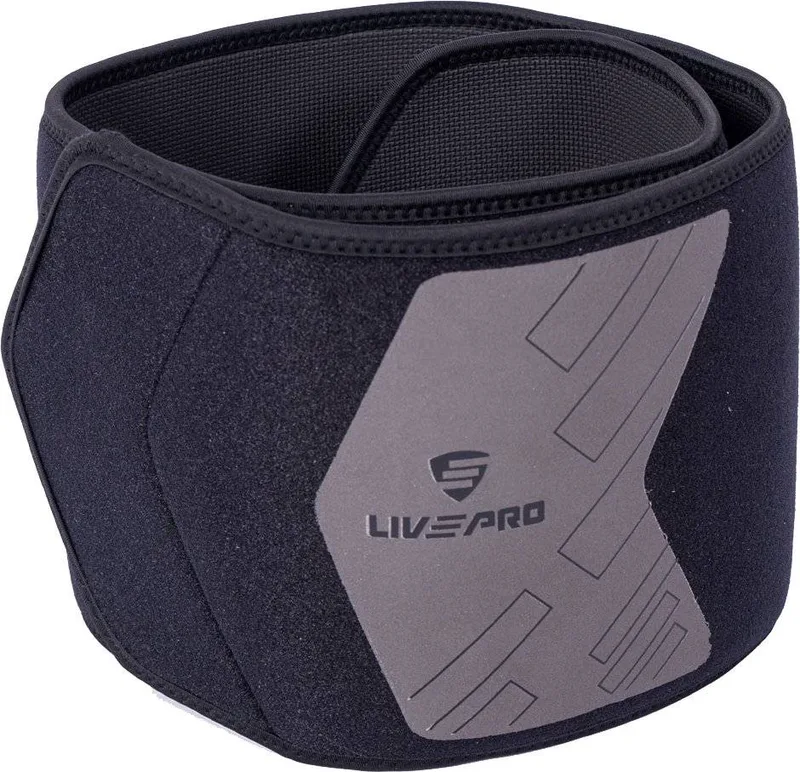 ΖΩΝΗ ΕΦΙΔΡΩΣΗΣ LIVEPRO LP8718 NEOPRENE ΜΑΥΡΗ (125 X 19.5 CM)