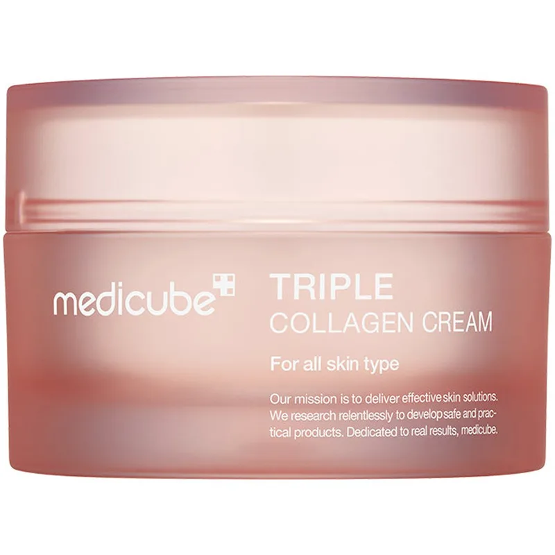 Medicube Triple Collagen Cream Αντιγηραντική Κρέμα που Ενισχύει την Ελαστικότητα του Προσώπου για Σφριγηλό Δέρμα 50ml