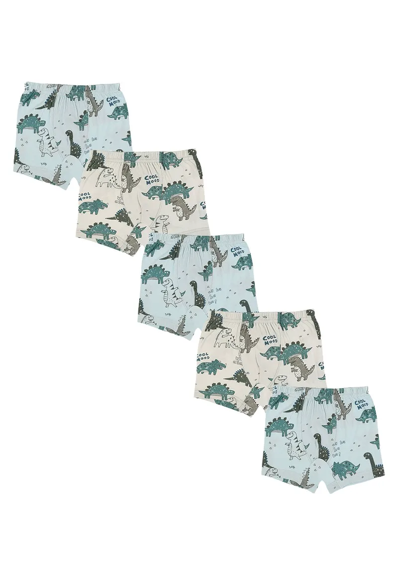 Μποξεράκια παιδικά Happy Dinos 5 τεμ. 75767