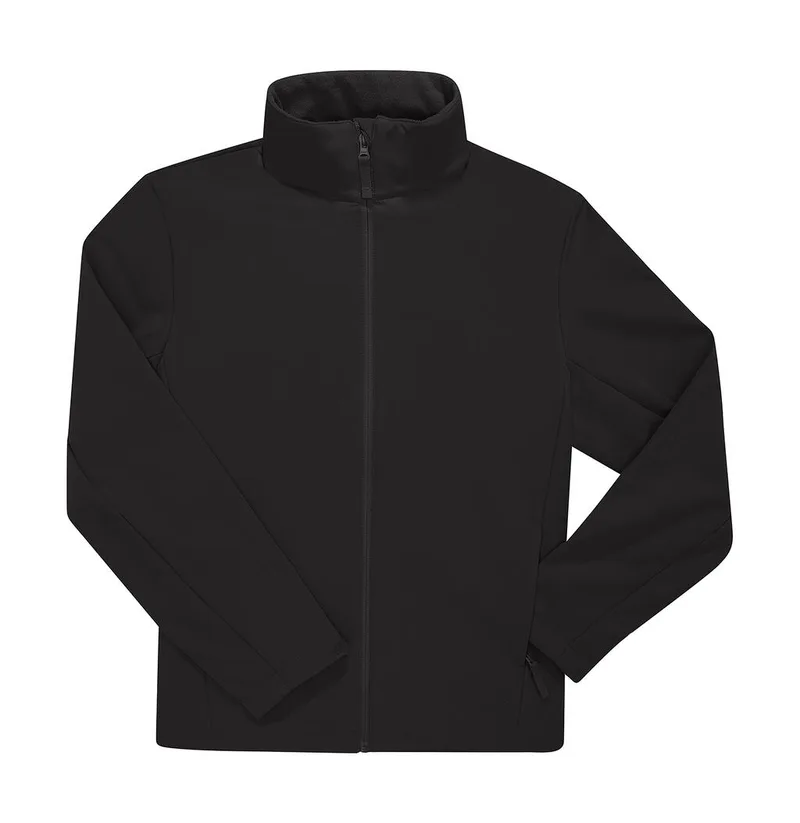 Αδιάβροχο Μπουφάν Softshell JG005 B&C Outerwear Black