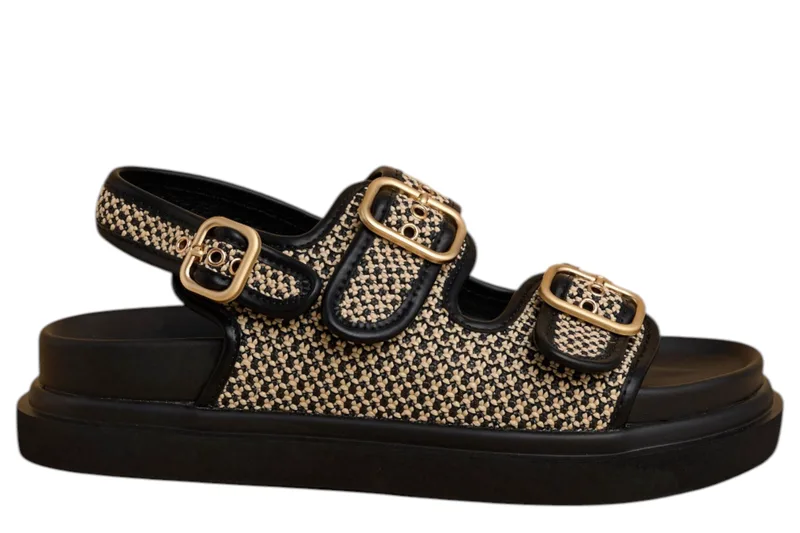 Σανδάλια Attrattivo Με Συνδυασμό Στοιχείων 9Y22584-BLACK BEIGE Γυναικείο
