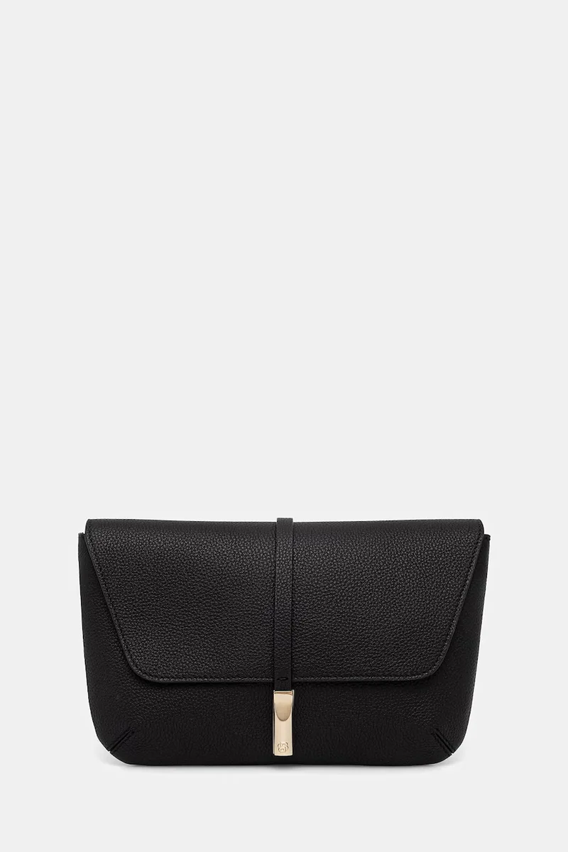 BOSS κλατς γυναικεία δερμάτινη REAH CLUTCH