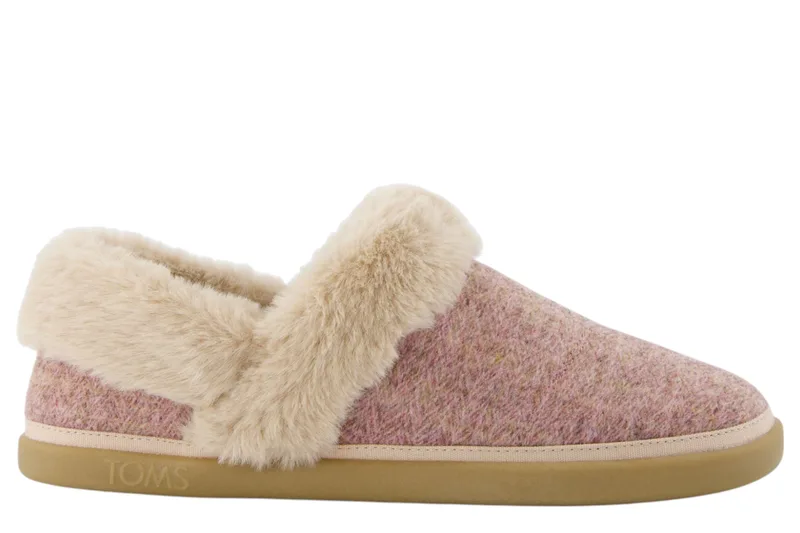 Παντόφλες TOMS Oslo Herringbone 10021363-VINTAGE PINK COZY Γυναικείο