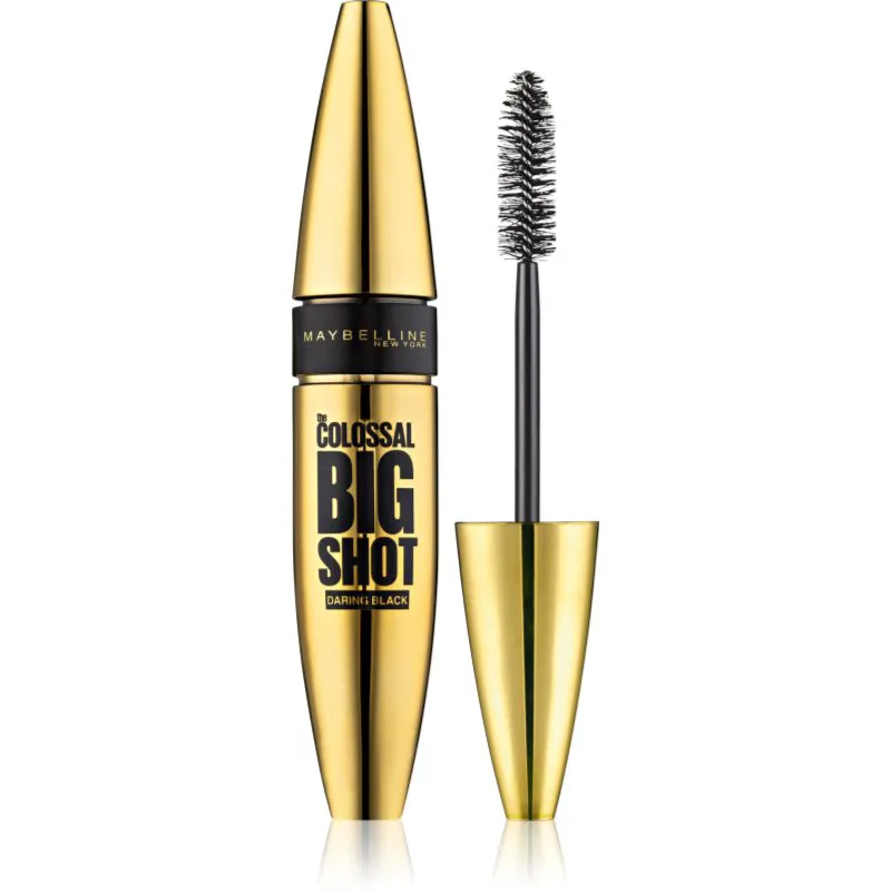 MAYBELLINE NEW YORK The Colossal Big Shot Daring Black μάσκαρα για όγκο σε έχτρα μαύρο 9.5 ml