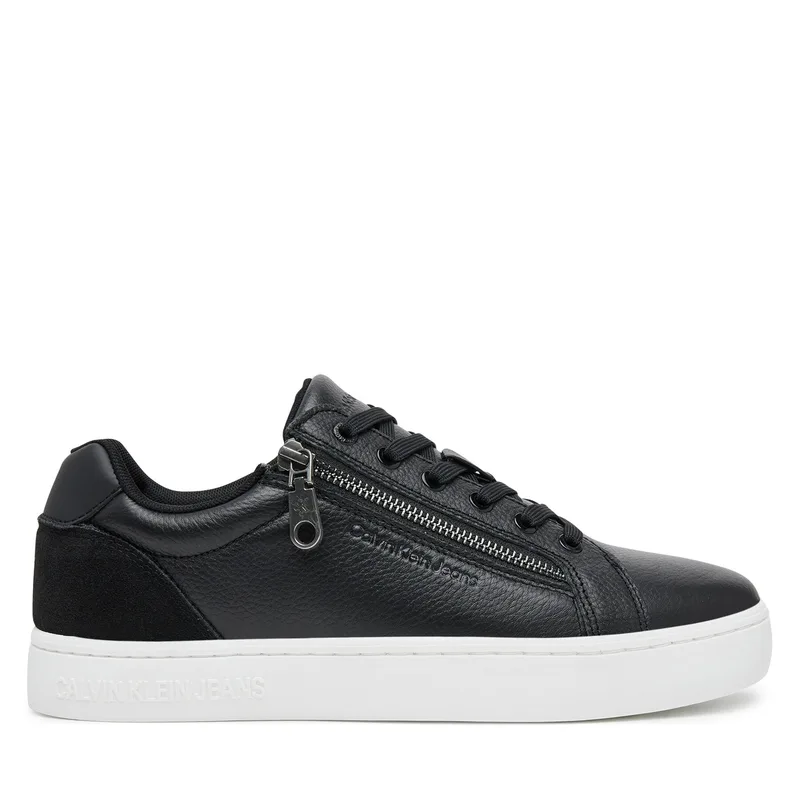 Αθλητικά Calvin Klein Jeans Classic Cupsole Zip Low In YM0YM01254 Μαύρο