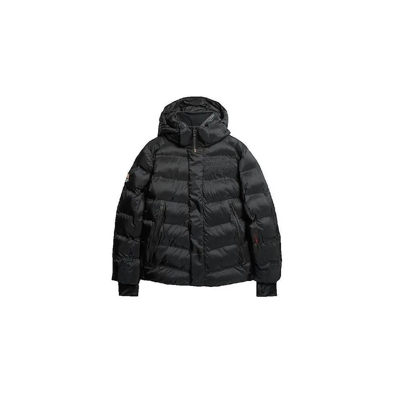 Μπουφάν Superdry Veste sport noire imperméable pour ski