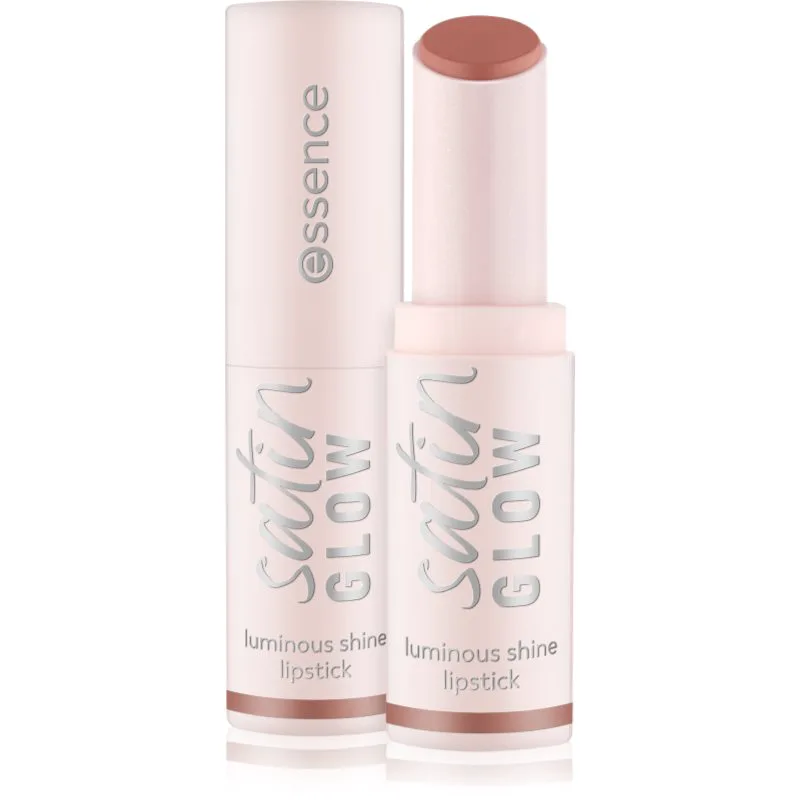 essence satin GLOW Κρεμώδες κραγιόν με σατέν φινίρισμα απόχρωση 05 Chai There! 3.5 γρ