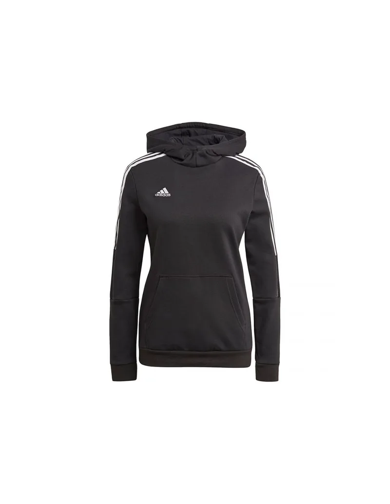 Adidas Γυναικείο Φούτερ με Κουκούλα Μαύρο GM7329