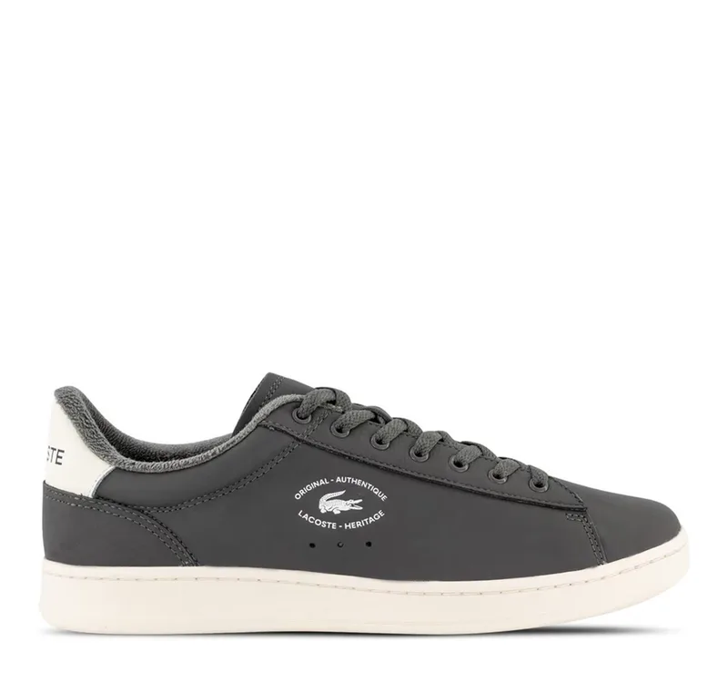 Ανδρικά Δερμάτινα Sneakers Lacoste Carnaby Set 48SMA00122M1 Γκρι