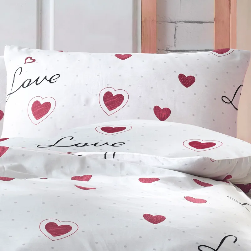 Μαξιλαροθήκη 50x70 Dimcol Eros 301 Red 50x70