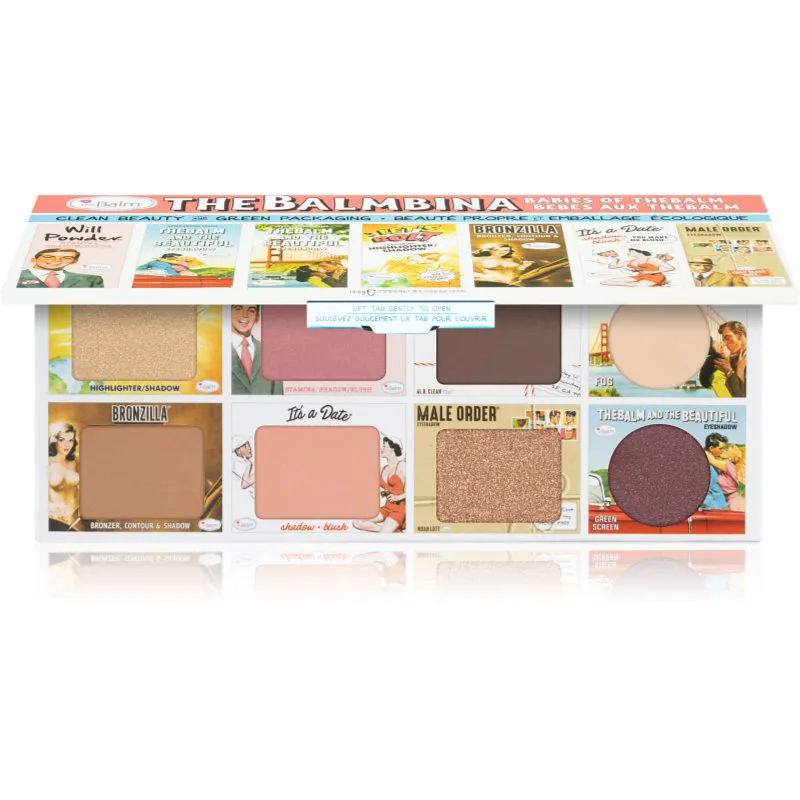 theBalm theBalmbina παλέτα για όλο το πρόσωπο 15.6 γρ
