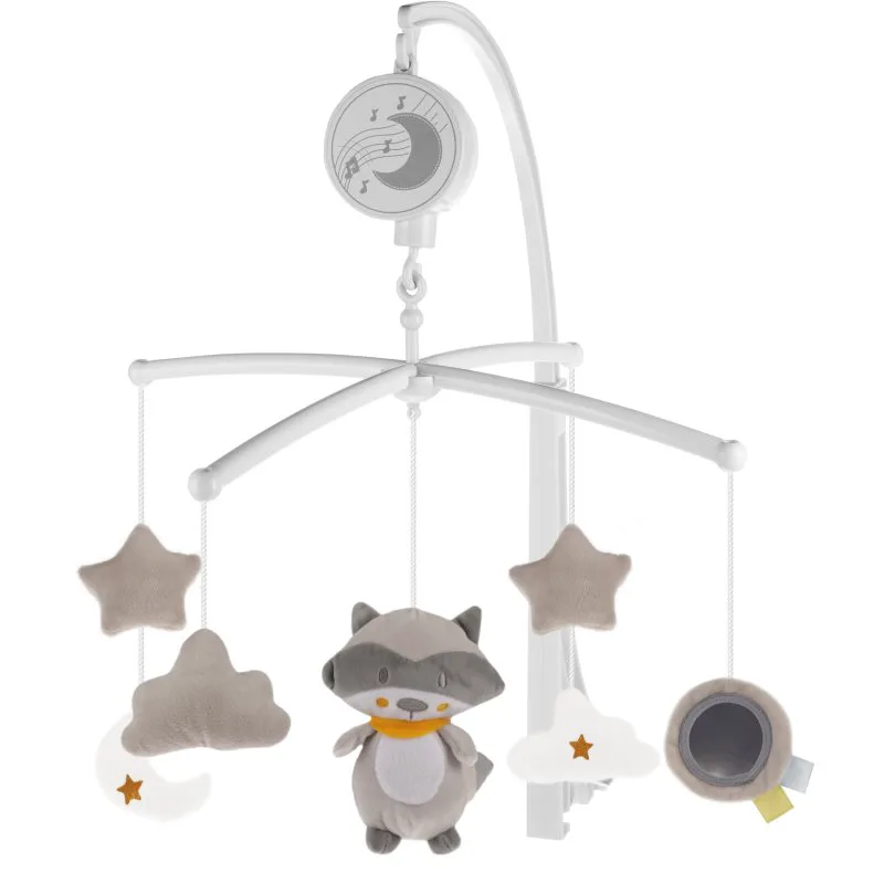 Zopa Music Mobile Raccoon καρουζέλ κούνιας με μελωδία 1 τμχ