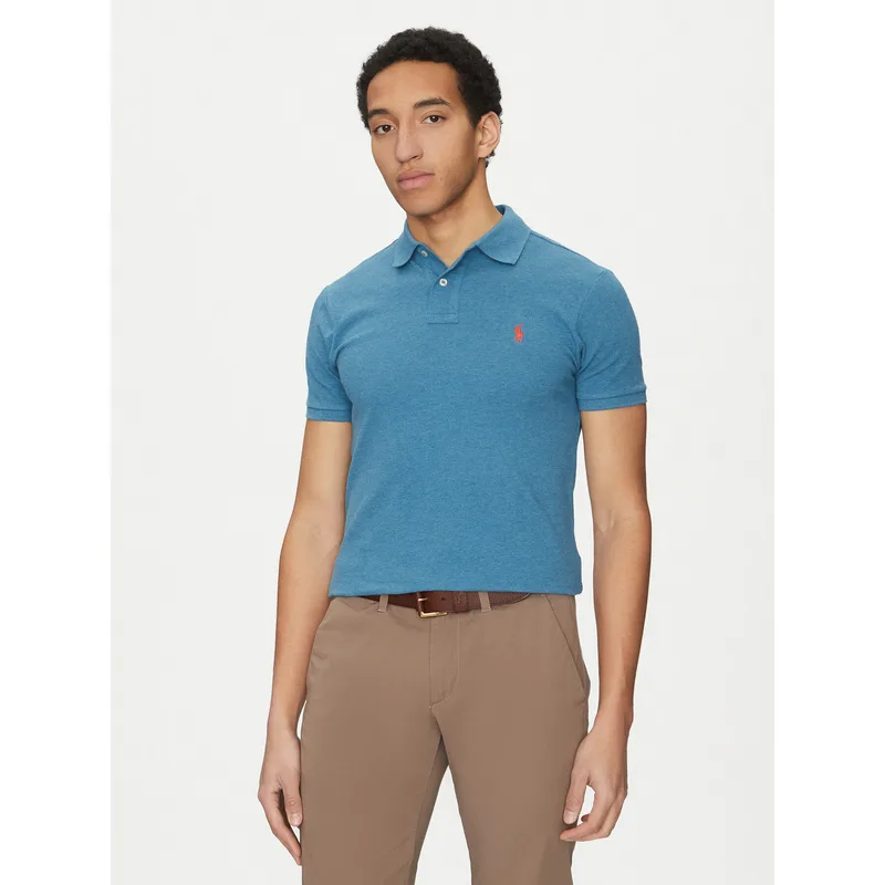 Polo Ralph Lauren Polo 710536856412 Γαλάζιο Slim Fit